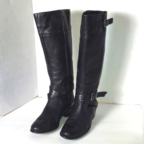 EUC Arturo Chiang Tall Leather Boots - Picture 1 of 10